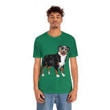 Australian Shepherd Unisex Jersey Short Sleeve Tee, XS-3XL, 14 Colors, Soft Cotton, Light Fabric, FREE Shipping, Made in USA!!