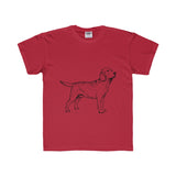 Labrador Retriever Kids T-Shirt, Regular Fit Tee