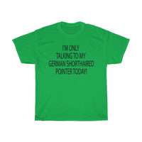 German Shorthaired Pointer Unisex Heavy Cotton Tee