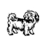 Shih Tzu Kiss-Cut Stickers