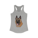 Belgian Malinois Women's Ideal Racerback Tank