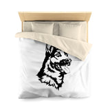 German Shepherd Microfiber Duvet Cover