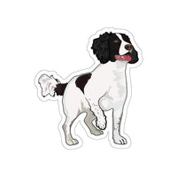 English Springer Spaniel Die-Cut Stickers, Water Resistant Vinyl, 5 Sizes, Matte Finish, Indoor/Outdoor, FREE Shipping, Made in USA!!