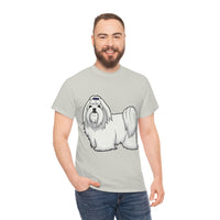 Maltese Unisex Heavy Cotton Tee, S - 5XL, 12 Colors, 100% Cotton, Medium Fabric, FREE Shipping, Made in USA!!
