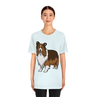 Shetland Sheepdog Unisex Jersey Short Sleeve Tee