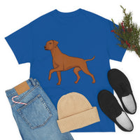 Rhodesian Ridgeback Unisex Heavy Cotton Tee, S - 5XL, 12 Colors, Cotton, Medium Fabric, FREE Shipping, Made in USA!!