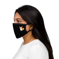 Pembroke Welsh Corgi Mixed-Fabric Face Mask