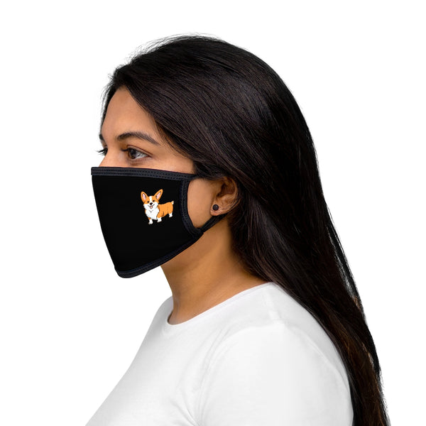 Pembroke Welsh Corgi Mixed-Fabric Face Mask