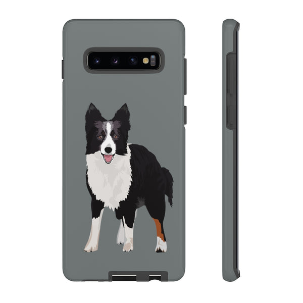 Border Collie Tough Cell Phone Cases, iPhone, Samsung, 2 Layer Case, Impact Resistant, Photographic Print Quality, FREE Shipping, Made in the USA!!