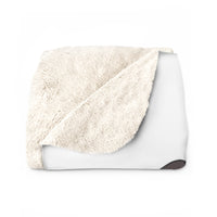 Boston Terrier Sherpa Fleece Blanket, 2 Sizes, Polyester, FREE Shipping, Made in USA!!