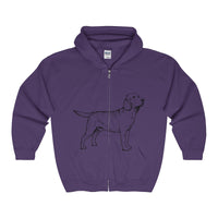 Labrador Retriever Hoodies, Unisex Heavy Blend™ Full Zip Hooded Sweatshirt