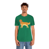 Golden Retriever Unisex Jersey Short Sleeve Tee