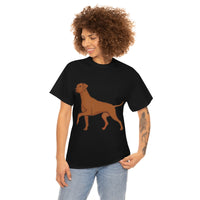 Rhodesian Ridgeback Unisex Heavy Cotton Tee, S - 5XL, 12 Colors, Cotton, Medium Fabric, FREE Shipping, Made in USA!!