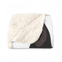 Boston Terrier Sherpa Fleece Blanket, 2 Sizes, Polyester, FREE Shipping, Made in USA!!