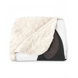 Boston Terrier Sherpa Fleece Blanket, 2 Sizes, Polyester, FREE Shipping, Made in USA!!