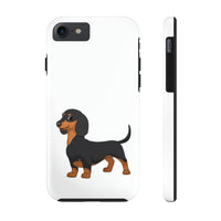 Dachshund Case Mate Tough Phone Cases, Impact Resistant, Wireless Charging, FREE Shipping, Made in USA!!