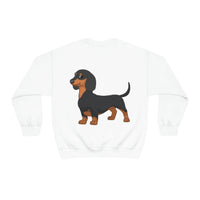 Dachshund Unisex Heavy Blend™ Crewneck Sweatshirt, S - 2XL, 14 Colors, Cotton/Polyester, Medium Fabric, FREE Shipping, Made in USA!!