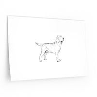 Labrador Retriever Wall Decals