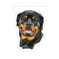 Rottweiler Die-Cut Stickers, Water Resistant Vinyl, 5 Sizes, Matte Finish, Indoor/Outdoor, FREE Shipping, Made in USA!!