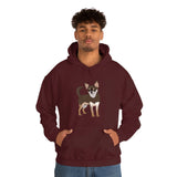 Chihuahua Unisex Heavy Blend Hooded Sweatshirt, Cotton/Polyester, S- 5XL, 13 Colors, Free Shipping, Made In Usa!!