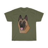 Belgian Malinois Unisex Heavy Cotton Tee