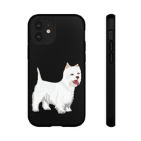 West Highland White Terrier Tough Cell Phone Cases, Impact Resistant, Matte or Glossy, FREE Shipping, Made in USA!!