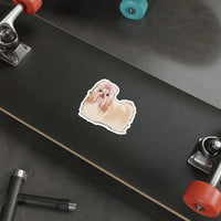 Havanese Die-Cut Stickers, Water Resistant Vinyl, 5 Sizes, Matte Finish, Indoor/Outdoor, FREE Shipping, Made in USA!!