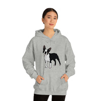 Boston Terrier Unisex Heavy Blend™ Hooded Sweatshirt, S - 5XL, 12 Colors, Cotton/Polyester, FREE Shipping, Made in USA!!