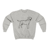 Labrador Retriever Unisex Heavy Blend Crewneck Sweatshirt