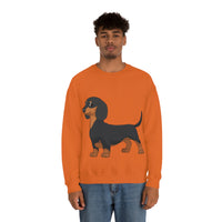 Dachshund Unisex Heavy Blend™ Crewneck Sweatshirt, S - 2XL, 14 Colors, Cotton/Polyester, Medium Fabric, FREE Shipping, Made in USA!!