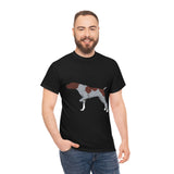 German Shorthaired Pointer Unisex Heavy Cotton Tee