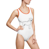 Labrador Retriever Women's Classic One-Piece Swimsuit