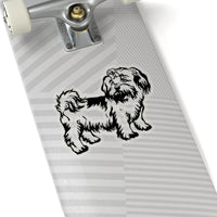 Shih Tzu Kiss-Cut Stickers