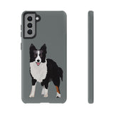 Border Collie Tough Cell Phone Cases, iPhone, Samsung, 2 Layer Case, Impact Resistant, Photographic Print Quality, FREE Shipping, Made in the USA!!