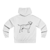 Labrador Retriever Hoodies, Men's Lightweight Pullover Hooded Sweatshirt