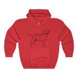 Labrador Retriever Hoodies, Unisex Heavy Blend™ Hooded Sweatshirt