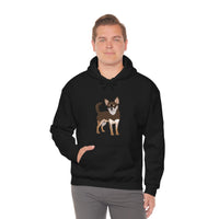 Chihuahua Unisex Heavy Blend Hooded Sweatshirt, Cotton/Polyester, S- 5XL, 13 Colors, Free Shipping, Made In Usa!!