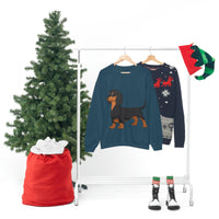 Dachshund Unisex Heavy Blend™ Crewneck Sweatshirt, S - 2XL, 14 Colors, Cotton/Polyester, Medium Fabric, FREE Shipping, Made in USA!!