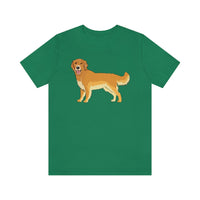 Golden Retriever Unisex Jersey Short Sleeve Tee