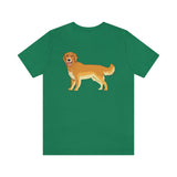 Golden Retriever Unisex Jersey Short Sleeve Tee