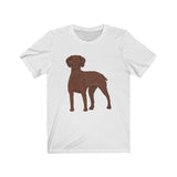 Vizsla Unisex Jersey Short Sleeve Tee, 18 Colors, S - 3XL, FREE Shipping, Made in the USA!!