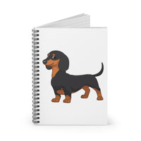 Dachshund Spiral Notebook - Ruled Line