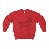 Labrador Retriever Sweatshirt Unisex Heavy Blend™ Crewneck Sweatshirt