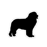 Newfoundland Die-Cut Stickers, Water Resistant Vinyl, 5 Sizes, Matte Finish, Indoor/Outdoor, FREE Shipping, Made in USA!!