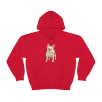 French Bulldog Unisex Heavy Blend Hooded Sweatshirt, S - 5XL, 12 Colors, FREE Shipping, Made in USA!!