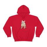 French Bulldog Unisex Heavy Blend Hooded Sweatshirt, S - 5XL, 12 Colors, FREE Shipping, Made in USA!!