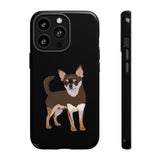 Chihuahua Cell Phone Tough Cases, iPhone, Samsung, 2 Layer Case, Impact Resistant, Made in the USA!!