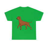 Rhodesian Ridgeback Unisex Heavy Cotton Tee, S - 5XL, 12 Colors, Cotton, Medium Fabric, FREE Shipping, Made in USA!!