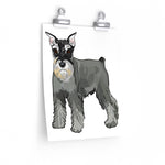 Miniature Schnauzer Premium Matte vertical posters