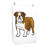 Bulldog Premium Matte vertical posters